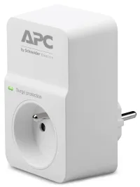 APC Surge Protector Essential SurgeArrest PM1W-FR 1x Socket APC Surge Protector Essential SurgeArrest PM1W-FR 1x Socket (1 of 2)