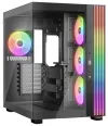 Vær stille! etui LIGHT BASE 600LX ATX 4x 120 mm ARGB blæser 2xUSB 3.0 USB-C panorama sort thumbnail (1 of 9)