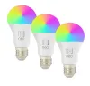 IMMAX NEO LITE SMART set di 3 lampadine LED E27 9W RGB+CCT dimmerabili Wi-Fi Beacon TUYA
