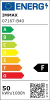 IMMAX NEO LITE TUDO SMART laevalgusti RGB taustvalgustusega 40x40cm 50W Wi-Fi must TUYA thumbnail (3 of 7)