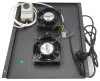 XtendLan Ceiling Ventilation for rack-mounted ECO cabinets, 600mm depth, 2x fans with thermostat thumbnail (4 of 4)