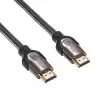 Câble HDMI 2.1 Akyga (M) en cuivre blindé 4K/8K 48 Gbit/s noir 1,5 m Câble HDMI 2.1 Akyga (M) en cuivre blindé 4K/8K 48 Gbit/s noir 1,5 m