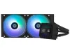 Zalman water cooler ALPHA2 A24 Black 2 x 120 mm PWM ARGB black