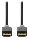 NEDIS DisplayPort 1.4 кабел DisplayPort мъжки - DisplayPort мъжки 8K антрацит кутия 3 м NEDIS DisplayPort 1.4 кабел DisplayPort мъжки - DisplayPort мъжки 8K антрацит кутия 3 м