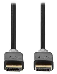 NEDIS DisplayPort 1.4 кабел DisplayPort мъжки - DisplayPort мъжки 8K антрацит кутия 3 м NEDIS DisplayPort 1.4 кабел DisplayPort мъжки - DisplayPort мъжки 8K антрацит кутия 3 м (1 of 2)