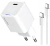 COLORWAY 1x USB-C Netzladegerät GaN PD PPS 25W Inkl. 100cm Kabel Weiß thumbnail (1 of 12)