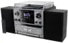 Soundmaster Elite line MCD5600SW Giradischi CD 2x cassette BT DAB+ MP3 2x5W Argento-nero thumbnail (1 of 3)