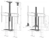 Neomounts AFL-875BL1 Kaamerahoidik ja multimeediumiriiul FL55-875BL1 ja WL55-875BL1 jaoks kandevõime 9kg Logitechi adapter must thumbnail (7 of 7)