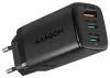 AXAGON netværksoplader ACU-DPQ65 USB-A 2x USB-C PD3.0 QC4+ PPS Apple 65W thumbnail (1 of 1)