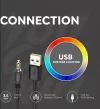 CANYON žaidimų ausinės Shadder GH-6 RGB apšvietimas USB + 3,5 mm lizdas 2 m laidas juodas thumbnail (7 of 8)