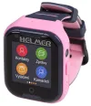 HELMER children's watch LK 709 with GPS locator dot. display 4G IP67 nano SIM video call photo Android and iOS pink thumbnail (2 of 3)