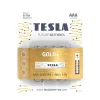 TESLA GOLD+ AAA alkáli elem (LR03 mikroceruza buborékfólia) 4 db thumbnail (1 of 1)