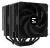 Zalman CPU-koeler CNPS14X DUO Zwart dual tower 120mm ventilator 6x heatpipe PWM hoogte 159mm voor AMD en Intel