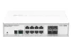 Athraigh Ródaire Néal MikroTik CRS112-8G-4S-IN 128MB 8xGLAN 4xSFP OS L5 cás deisce PSU