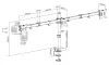 Neomounts FPMA-D550D3BLACK Uchwyt stołowy do wyświetlacza 10-27" Zacisk VESA 100X100 nośność 3x6kg 3 wyświetlacze czarny thumbnail (3 of 3)