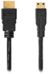 Высокоскоростной кабель NEDIS HDMI с разъемами Ethernet HDMI — HDMI mini 4K черный 5м thumbnail (2 of 2)