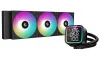 DEEPCOOL water cooler LD360 3x120 mm PWM ARGB fan display black