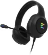 Zalman austiņas ZM-HPS310 RGB spēļu austiņas ar vadu 7.1 USB melns
