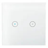 NEDIS Wi-Fi smart light switch double Android iOS Nedis® SmartLife white (1 of 2)