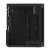 SilentiumPC case MiniT Armis AR1 Pure Black SD reader 2x USB 3.0 1x 80mm fan black thumbnail (7 of 10)