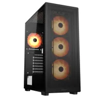 COUGAR PC Case MX220 RGB Black Mid Tower Mesh Front Panel 4 x 120mm ARGB Fans TG Left Panel COUGAR PC Case MX220 RGB Black Mid Tower Mesh Front Panel 4 x 120mm ARGB Fans TG Left Panel (1 of 21)