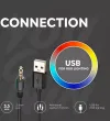 CANYON mängupeakomplekt Shadder GH-6 RGB taustvalgus USB + 3,5 mm pesa 2 m kaabel valge thumbnail (8 of 8)