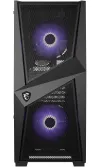MSI Gehäuse MAG FORGE 100M ohne Netzteil links gehärtetes Glas 2x 120 mm RGB Lüfter 2x USB3.0 1x 120 mm Lüfter schwarz thumbnail (3 of 5)