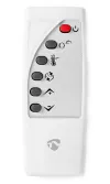 Θερμοστάτης NEDIS Wi-Fi Smart Convection Heater Glass Front Panel IP24 Power 2000W Λευκό thumbnail (5 of 5)