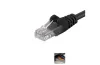 PremiumCord Patch cavo UTP RJ45-RJ45 livello 5e 0.25m nero PremiumCord Patch cavo UTP RJ45-RJ45 livello 5e 0.25m nero