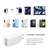 COLORWAY 2x USB-C 1x USB-A power charger GaN PD PPS 65W Including 2x USB-C-USB-C USB-C-Lightning cables White thumbnail (11 of 12)
