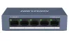 HIKVISION switch DS-3E0105-O 5x port 10 100Mbps RJ45 porte 1 Gbps strømforsyning 5 VDC (1A)