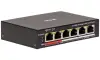 Comutator HiLook Powered by HIKVISION NS-0106P-45(B) 4x porturi 10 porturi RJ45 100 Mbps PoE 2x uplink 100 Mbps Comutator HiLook Powered by HIKVISION NS-0106P-45(B) 4x porturi 10 porturi RJ45 100 Mbps PoE 2x uplink 100 Mbps