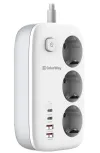 COLORWAY hosszabbító tápegység 3x Schuko 2x USB-A 60W 2x USB-C 65W kábel 2m thumbnail (3 of 4)
