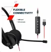 CANYON konferenceheadset HS-07 tyndt kompakt USB-lydkort med opkaldscontroller 3,5 mm stik sort thumbnail (7 of 10)