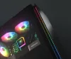 COUGAR PC-Gehäuse Purity RGB Schwarz Mini Tower TG Frontpanel ARGB-Streifen 1 x ARGB-Lüfter 3 mm TG Linkes Panel thumbnail (17 of 17)