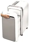 Niszczarka FELLOWES LX 221 przekrój poprzeczny 2x12mm pojemność pojemnika 30 l poziom tajności P-5 (tajemnica) biała thumbnail (4 of 4)