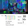 Ghirlanda LED COLORWAY da interno 300 LED lunghezza 3 x 3 m multicolore AC 220V thumbnail (2 of 9)