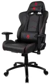 AROZZI chaise de jeu INIZIO Noir PU noir logo rouge thumbnail (1 of 6)