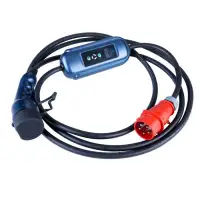 Akyga Electric vehicle charging station CEE 5pin Type2 LCD 3-phase 32A 22kW 5m Akyga Electric vehicle charging station CEE 5pin Type2 LCD 3-phase 32A 22kW 5m (1 of 7)