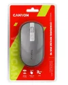 CANYON mouse MW-18DG optical silent with wireless charging 300mAh 4th layer up to 1600 DPI pearl gray thumbnail (4 of 4)