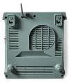 NEDIS bathroom heater, consumption 2000 W, adjustable thermostat, 2 heat modes, IP22, remote control, white thumbnail (4 of 5)