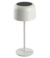IMMAX lampada da tavolo solare LED da esterno CARO 4W 150lm CCT 3000K dimmerabile IP44 bianco