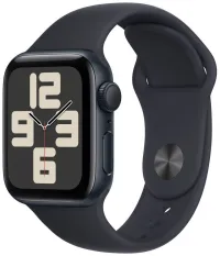 Apple Watch SE GPS 40mm Midnight Aluminium Case with Midnight Sport Band - M L Apple Watch SE GPS 40mm Midnight Aluminium Case with Midnight Sport Band - M L (1 of 2)