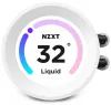 NZXT waterkoeler Kraken 280 ELITE RGB 2x140mm RGB-ventilator 4-pin PWM LCD wit thumbnail (3 of 3)