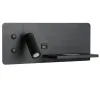 IMMAX LED Be PREPARE 4-i-1 spotlight med Qi USB-opladning sort højre version
