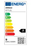 IMMAX NEO LITE SMART Lampadina LED E27 9W RGB+CCT colore e bianco dimmerabile Wi-Fi TUYA thumbnail (2 of 5)