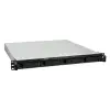 Synology RackStation RS826+ 4-paikkainen NAS-räkki 1U CPU QC Ryzen V1500B 64-bittinen RAM 2GB
