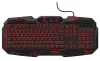 HAMA uRage gaming tastatur Illuminated2 kablet baggrundsbelyst USB CZ+SK sort