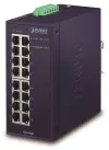 Planet IGS-1600T Industrial Switch 16x1Gb dual 12-48VDC 24VAC -40~+75°C bez ventilatora