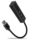 AXAGON hub USB-A HMA-CR3A USB 3.2 Gen1 3x USB-A MicroSD SD metallkorpus 0,2m